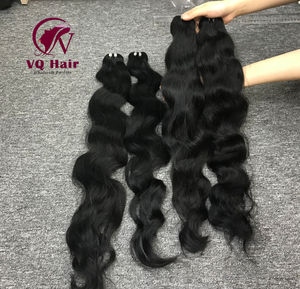 Extensiones de Cabello Humano Virgen Natural Ondulado sin Procesar de Vietnam, Paquete de Cabello Natural - Product Image 1