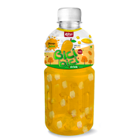 Groothandel Rita Brand 310ml PET fles Ananassap Nata De Coco Verse Fruitpuree Gesteriliseerde Drank Vietnam Gratis Ontwerp