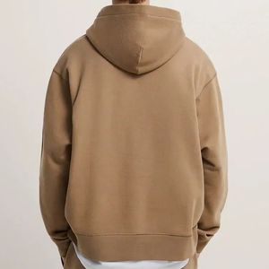Vente chaude de sweat à capuche 100% coton pour femmes avec pull sweat-shirt design logo personnalisé survêtement teint uni pour l'hiver échantillon gratuit - Product Image 2