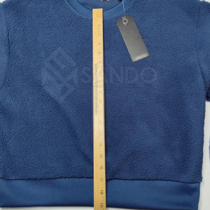 Sudaderas de Forro Polar Sherpa para Mujer, Tallas Grandes, Invierno, Transpirables, Duraderas, Anti-Pilling, 100% Algodón, Contraste de Color - Product Image 5