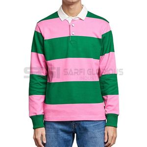 Camisetas Polo informales de algodón para hombre, 100% de algodón con logotipo bordado, cierre de botón, camisetas Polo de manga corta estampadas para hombre - Product Image 1
