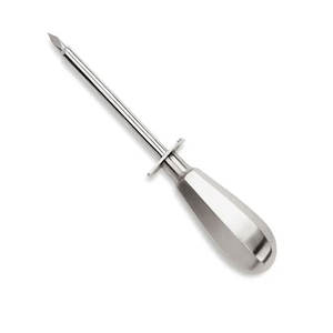 Instruments chirurgicaux vétérinaires de haute qualité, best-seller, trocart pour gonflement, manche en bois, marque SURGIACTIVE, SI-V-BT-001, OEM personnalisé - Product Image 1