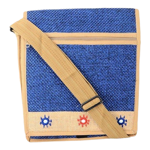 Sacs de shopping en Jute de haute qualité, sacs-cadeaux personnalisés Style tissu motif pièces couleur petit origine brute inde - Product Image 5