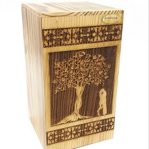 Collecteur de souvenirs en bois fait main avec un magnifique design d'arbre / Nouveau design de collecteur de souvenirs en bois fait main avec un design d'arbre - Product Image 1