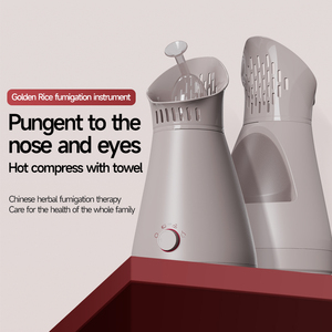 Herbal Facial <b>Steamer</b> Hot Mist Vaporizer Nose & Face Steam Care Device with Towel Steaming Function - Product Image 1