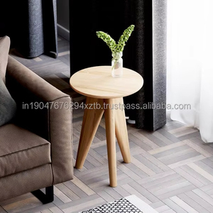 Mesita de Noche Flotante Moderna de Acacia Sólida, Hecha a Mano, Ecológica, Estilo Escandinavo Minimalista, para Dormitorio o Sala de Estar, con 4 Cajones - Product Image 3
