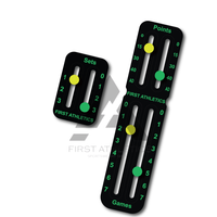 First Athletics FA-SR-06234 Score Keeper Raquettes de Padel Légères et Durables, Montage Facile, Option de Marquage Personnalisé, Utilisation Intérieure/Extérieure