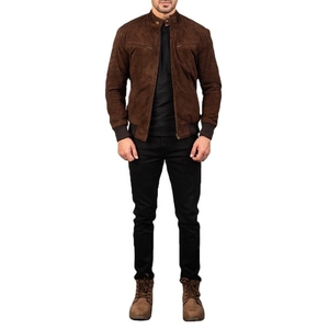 High quality new arrivals <b>Leather</b> <b>Jackets</b> for <b>Men</b> Clothing Casual Waterproof street wear OEM design <b>Men</b> <b>leather</b> <b>jackets</b> - Product Image 6