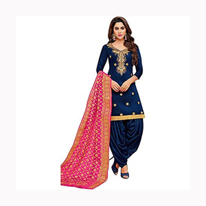 Vestidos de trabajo informales hermosos de Salwar Kameez de seda de marca india y pakistaní de alta calidad, ropa al por mayor - Product Image 6