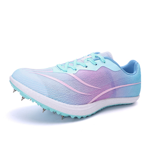 Zapatillas de <span class=keywords><strong>Atletismo</strong></span> Unisex para Salto de Longitud, Personalizadas al por Mayor, Profesionales, Duraderas, Transpirables y Ligeras - Product Image 2