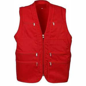 Chaleco DE SEGURIDAD reflectante de alta visibilidad para hombres con bolsillo de 5 dimensiones para la construcción de señales - Product Image 2