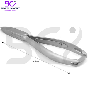 Coupe-ongles pour pieds en acier inoxydable, outils de soin des pieds, logo personnalisé, pointes pointues, ouverture large, courbé - Product Image 4