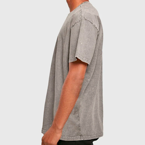 Camisetas Personalizadas de Alta Calidad para Hombre, Estilo Vintage, Impresión DTG, 100% Algodón Orgánico, Tallas Grandes, Transpirables, Ecológicas, Resistentes a los Ácidos - Product Image 6