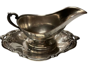 Vertedor de salsa de acero inoxidable plateado, vajilla de cocina para restaurante, gran venta de soperas de sopa de Metal, botes de salsa - Product Image 3