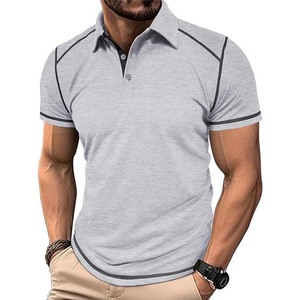 Nuevos hombres de alta calidad al por mayor personalizado de talla grande de verano para camisas Jersey tela comprimida Logotipo de impresión de manga corta - Product Image 1