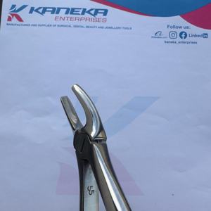 Pince d'extraction de dents chirurgicales dentaires réutilisables non stériles en acier inoxydable pour la mâchoire supérieure - Product Image 3