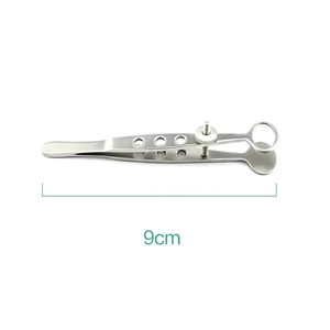 Premium Limbert Chalazion Forceps Stainless Steel Ophthalmic Surgical Instruments <b>Eyelid</b> Cyst Removal <b>Tools</b> 9cm Reusable Device - Product Image 1