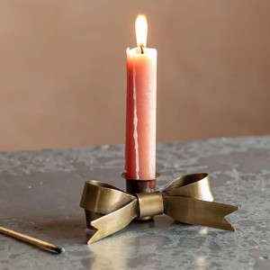 Portavelas de diseño de arco de latón antiguo, pieza de decoración hecha a mano elegante, perfecta para un ambiente romántico y una decoración festiva para el hogar - Product Image 3