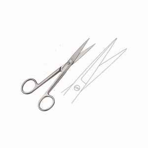 Lames droites/incurvées en acier inoxydable de haute qualité de 10.5cm meilleur manuel de netteté de ciseaux de fonctionnement pour la chirurgie générale - Product Image 6