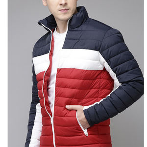 Veste en duvet à capuche rembourrée détachable blanche pour hommes Manteau d'hiver chaud en peluche Parka à bulles Softshell avec logo personnalisé Veste tactique - Product Image 5
