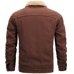 Veste en jean élégante et respirante pour homme, en tissu polaire de coton, vêtement de sport actif, veste en jean pour homme - Product Image 2