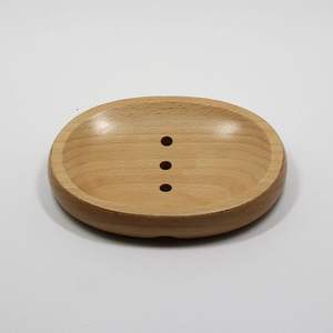 Jabonera de Madera Duradera de Lujo para Baño y Fregadero de Cocina - Soporte para Jabón Ecológico con Drenaje de Agua - Product Image 3