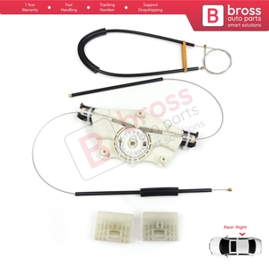 Bwr5065 điện cửa sổ điều chỉnh sửa chữa thiết lập phía sau bên phải cho Touareg MK1 7L <span class=keywords><strong>Porsche</strong></span> <span class=keywords><strong>Cayenne</strong></span> 9PA <span class=keywords><strong>955</strong></span> 957 2002-2010 bross phụ tùng ô tô - Product Image 5