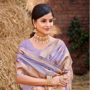 Sarees de Seda Reversibles de Diseño Casual y Holgado Bunawat Manju para Festivales Indios y Pakistaníes, Todas las Temporadas, Ropa al por Mayor - Product Image 2