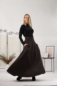 Robe sirène Jacquard Halloween femme Steampunk jupe Vintage jupe gothique victorienne meilleure qualité couleur unie jupe longue - Product Image 4