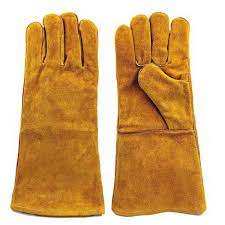 Gants de sécurité de construction robustes Paume et doigts renforcés Protection et durabilité maximales Gants de travail en cuir - Product Image 4