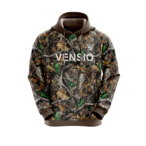 Sweat à capuche camouflage personnalisé Zip Up 100% Polyester Hunting Camo Hoodie Custom Streetwear All Over Digital Real Tree Printed hoodie - Product Image 1