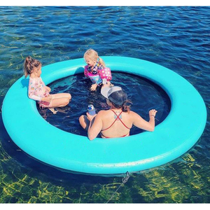Hamaca inflable <span class=keywords><strong>de</strong></span> agua para <span class=keywords><strong>piscina</strong></span> y <span class=keywords><strong>playa</strong></span>, PVC duradero, inflado rápido, resistente a los rayos UV, ideal para adultos y niños - Product Image 1
