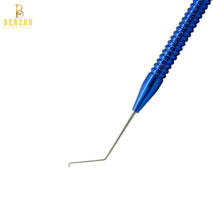 Instrumentos quirúrgicos oftálmicos básicos Phaco Chopper de doble extremo Nagahara para cirugía ocular hechos de titanio y acero duraderos - Product Image 2