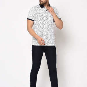 Polo de golf pour homme respirant, conçu sur mesure, en tissu tricoté à motif uni, vente en gros à bas prix, fabricant OEM - Product Image 5