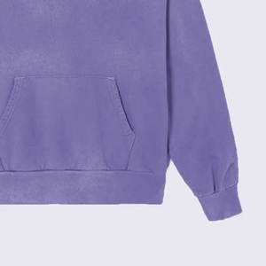 Top venta personalizada Logo Winter Sun Faded Hoodies de alta calidad 100% algodón Fleece Pullover en precio al por mayor - Product Image 5