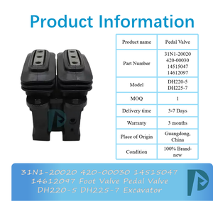Válvula Piloto 31N1-20020 420-00030 14515047 14612097 para Excavadora DH220-5 DH225-7, Nueva - Product Image 3