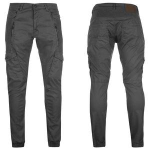 Pantalon cargo ample surdimensionné streetwear moderne pour hommes avec tissu en coton, approvisionnement en gros en vrac personnalisé OEM. - Product Image 3