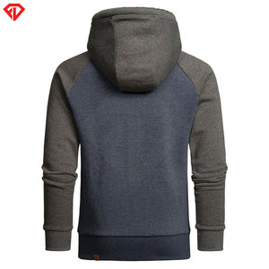 Custom Plain Casual Hood Hot Selling Customized Quality Long Sleeve <b>Turtle</b> <b>Neck</b> Breathable Soft Cotton Casual Wear Hoodie - Product Image 4
