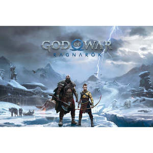 Póster moderno de God of War Ragnarok para decoración de pared - Product Image 1