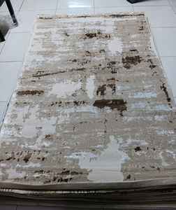 Alfombra Turca Moderna de Poliéster Tejida a Máquina, con Base de Yute de Alta Calidad, Resistente a las Manchas, Pelo Alto, Diseño Abstracto para Dormitorio - Product Image 2