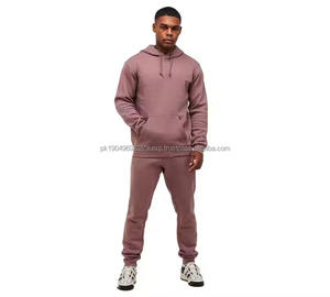 Customized Logo Men's Plus Size Windproof Cotton Polyester Tracksuit Winter Solid Pattern Price on <b>Sale</b> - Product Image 1