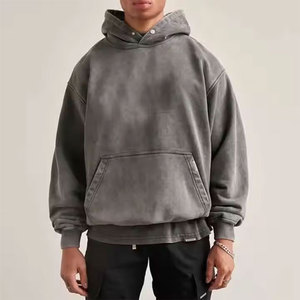 Nueva llegada 2025 nuevo diseño de moda de alta calidad 2025 forro polar de algodón más vendido con su logotipo Sudadera con capucha para hombres - Product Image 5