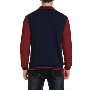New Design Solid Color Men <b>Letterman</b> <b>Jacket</b> Streetwear Warm Clothing <b>Letterman</b> <b>Jacket</b> For Men - Product Image 3