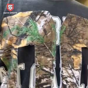 Chaqueta Universitaria de Mezclilla Estilo Vintage al por Mayor, Chaqueta Bomber con Parches Gráficos, Ropa de Calle, Prenda Exterior de Moda - Product Image 5