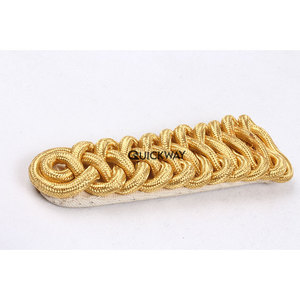 Vente de haute qualité épaulettes uniformes personnalisées épaulettes uniformes de cérémonie épaulettes accessoires de rang uniforme - Product Image 1