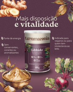 Terramazonia Libbido 6oz 170g Mezcla de Polvo Botánico con Maca, Jengibre y Cubiu para Apoyo a la Vitalidad, Vegano, Sin Gluten - Product Image 4