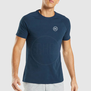 เสื้อยืดออกกำลังกายผ้าโพลีเอสเตอร์/ ผ้าฝ้ายเนื้อนุ่มออกแบบได้ตามต้องการ - Product Image 1