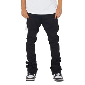 Nurak 2025 Pantalon de jogging évasé décontracté pour hommes Pantalon évasé 100% coton de haute qualité en surdimensionné avec tissu en toile de taille personnalisée - Product Image 1