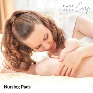 Coussinets d'allaitement bio avec sac à linge, coussinets d'allaitement réutilisables, coussinets de mamelon étanches et lavables pour l'allaitement - Product Image 2