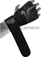 Gants de boxe MMA en cuir à succès – Poignées UFC à demi-doigts, sangle réglable, toutes tailles, options de personnalisation disponibles